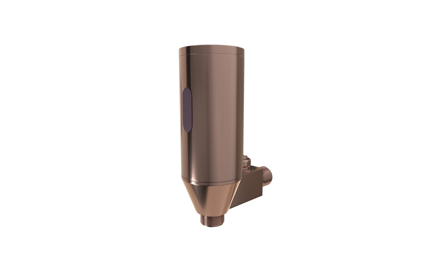 Urinal sensor in Rose Gold